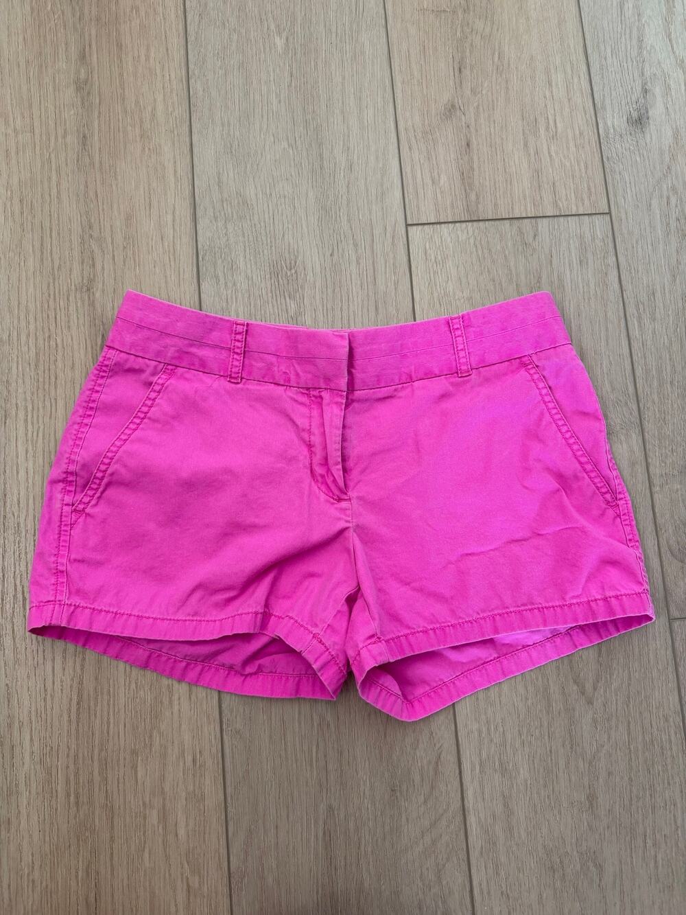 J.Crew Women’s Pink Broken In Chino Short Sz 2